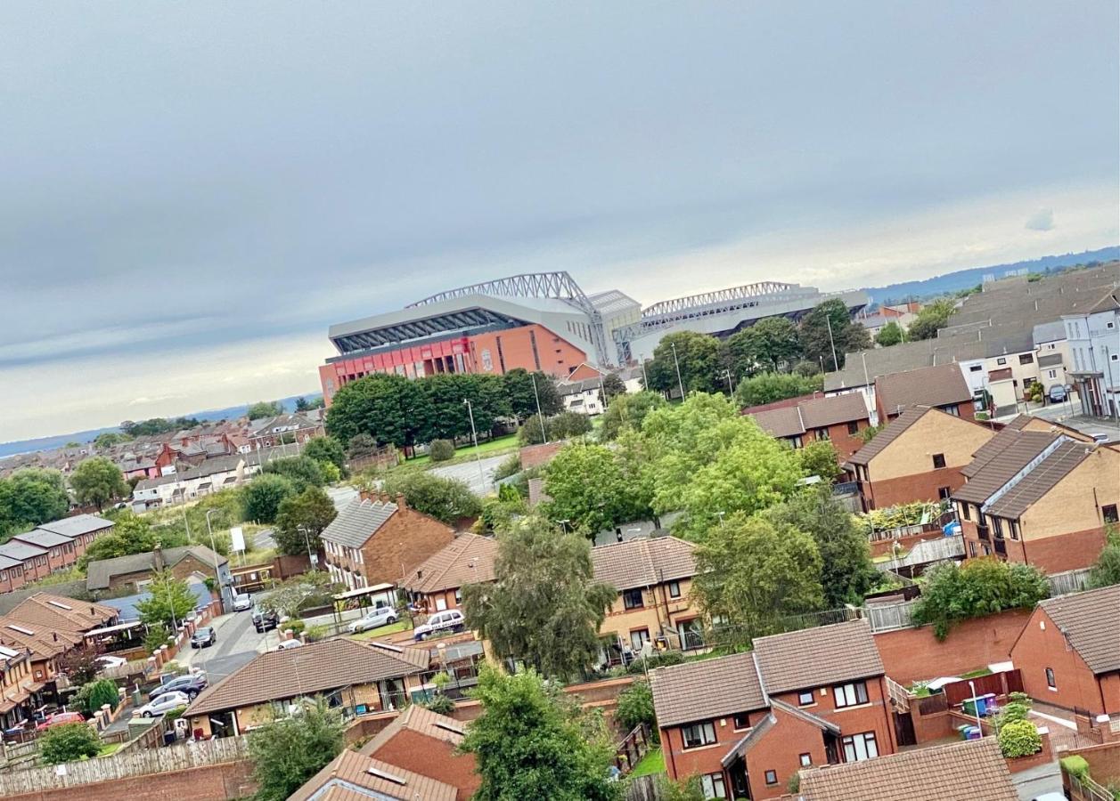 Unique View Of Anfield Stadium - Charming 2 Bedroom Apartment In Liverpool With Parking Εξωτερικό φωτογραφία